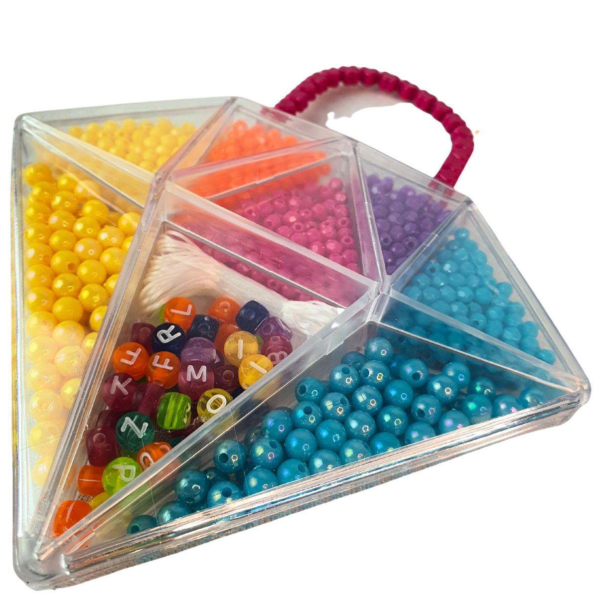 Kit Pocket Miçangas Coloridas Diamante - DM Toys Kit Pocket Miçangas Coloridas Diamante - DM Toys